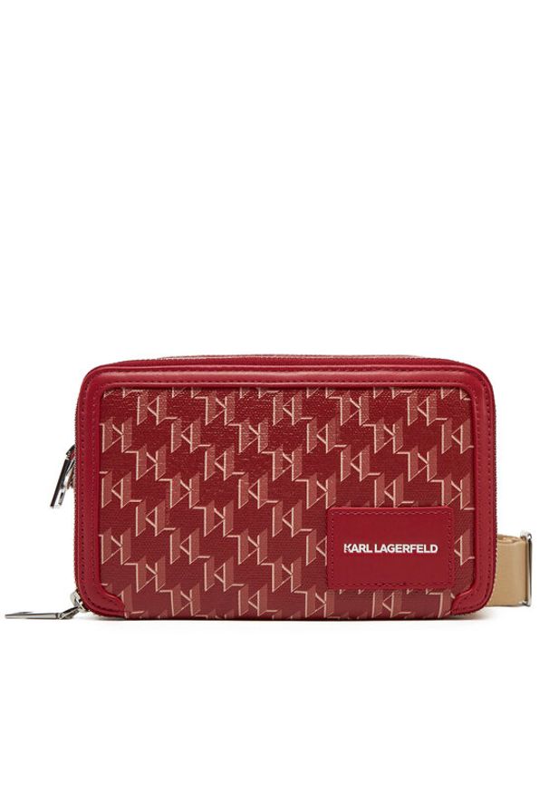 Karl Lagerfeld - KARL LAGERFELD Torebka A1W30185 Czerwony. Kolor: czerwony. Materiał: skórzane