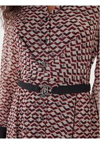 Liu Jo Sukienka codzienna MF5066 TS116 Beżowy Regular Fit. Okazja: na co dzień. Kolor: beżowy. Materiał: syntetyk. Typ sukienki: proste. Styl: casual #3