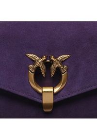 Pinko Torebka Cupid Baguette AI 23-24 PLTT 101750 A0F6 Fioletowy. Kolor: fioletowy. Materiał: skórzane, zamszowe #3