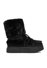 DeeZee Śniegowce HX24020-1 Czarny. Kolor: czarny. Materiał: materiał #1