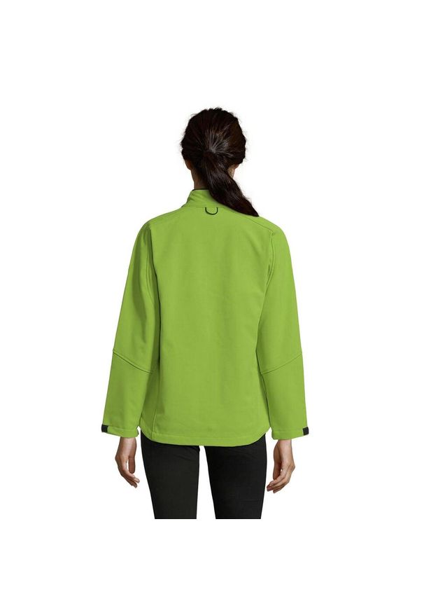 SOL'S - Kurtka Damska Roxy Soft Shell. Kolor: zielony