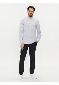 TOMMY HILFIGER - Tommy Hilfiger Chinosy Chelsea MW0MW33933 Granatowy Slim Fit. Kolor: niebieski. Materiał: bawełna #4