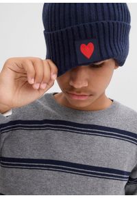 bonprix - Cienki sweter z czystej bawełny. Kolor: szary. Materiał: bawełna