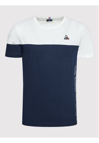 Le Coq Sportif T-Shirt 2210372 Granatowy Regular Fit. Kolor: niebieski. Materiał: bawełna #4