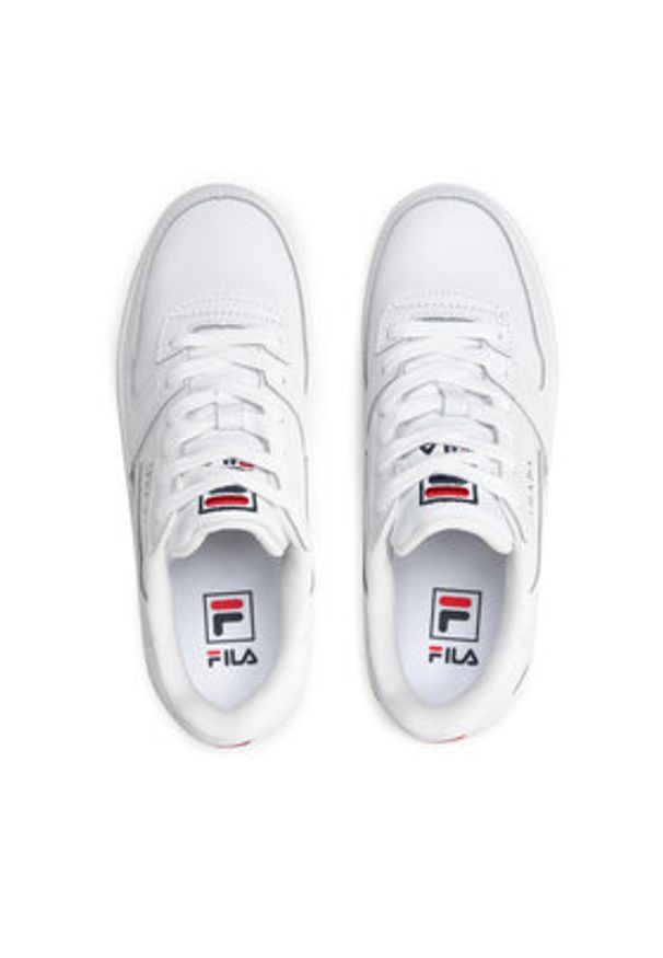 Fila Sneakersy Fxventuno L Low FFW0003.10004 Biały. Kolor: biały. Materiał: skóra