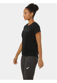 Asics Koszulka techniczna Asics Big Logo Tee Iii 2032C411 Czarny Ahletic Fit. Kolor: czarny. Materiał: bawełna #3