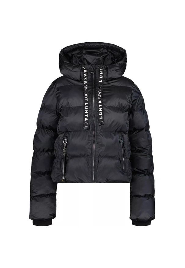 LUHTA - Kurtka zimowa Luhta Jalonoja. Kolor: czarny. Materiał: materiał. Sezon: zima. Sport: narciarstwo
