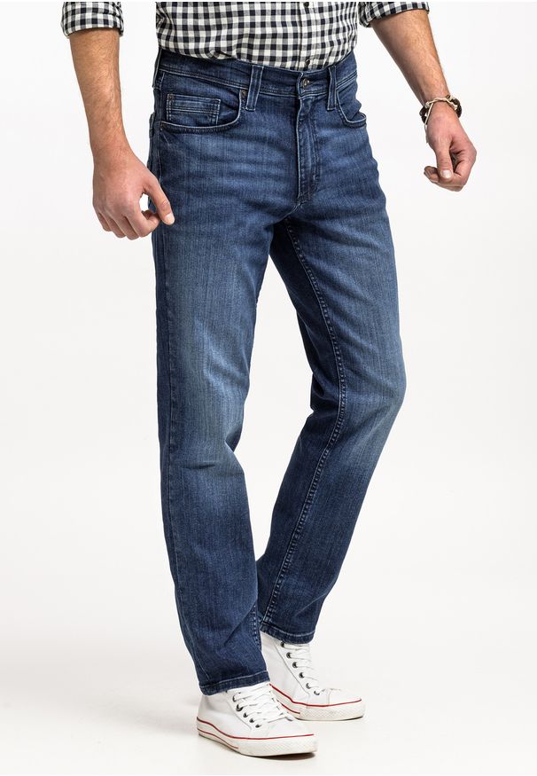 Mustang - MUSTANG STYLE WASHINGTON MĘSKIE SPODNIE JEANSOWE JEANSY DŻINSY DENIM BLUE 1013944 5000 883