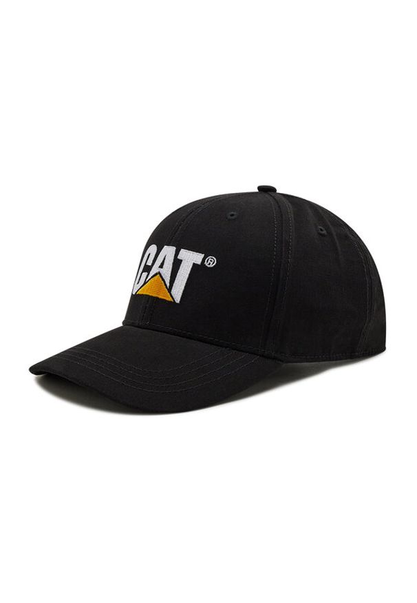 CAT Footwear Czapka z daszkiem Trademark Cap W01791-016 Czarny. Kolor: czarny. Materiał: materiał