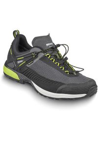 Buty trekkingowe męskie MEINDL Speed Trail GTX, z membraną Gore-Tex. Kolor: szary. Technologia: Gore-Tex. Sport: turystyka piesza