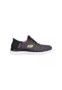 skechers - Buty Kobieta Skechers Summits-Dazzling Haze czarny. Kolor: szary
