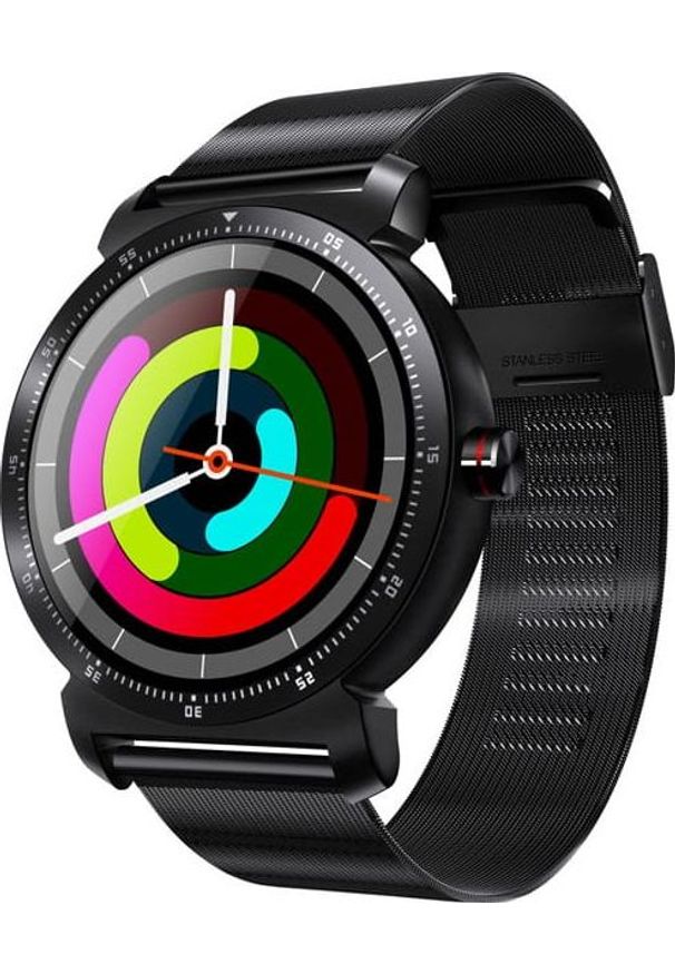 Smartwatch Garett Electronics GT20S Czarny (gt20s_czar_skor). Rodzaj zegarka: smartwatch. Kolor: czarny