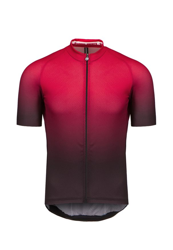 Assos - Koszulka rowerowa męska ASSOS MILLE GT SUMMER SS JERSEY C2 SHIFTER. Kolor: czerwony, czarny, wielokolorowy. Materiał: jersey. Sport: fitness