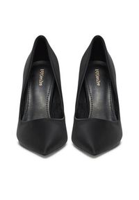 DeeZee Szpilki GAO-2312-6 Czarny. Kolor: czarny. Materiał: skóra. Obcas: na szpilce #5