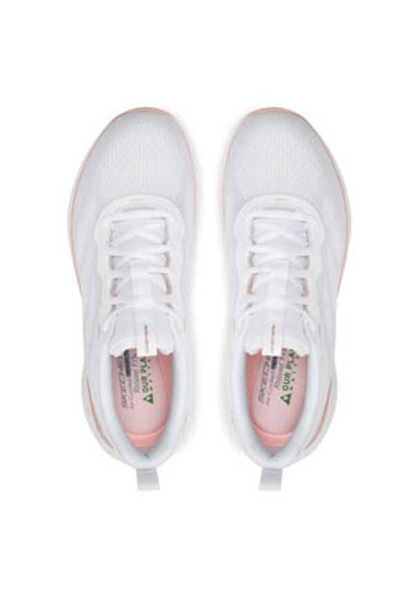 skechers - Skechers Sneakersy Edgeride - Power Flow 150471 Biały. Kolor: biały. Materiał: mesh, materiał