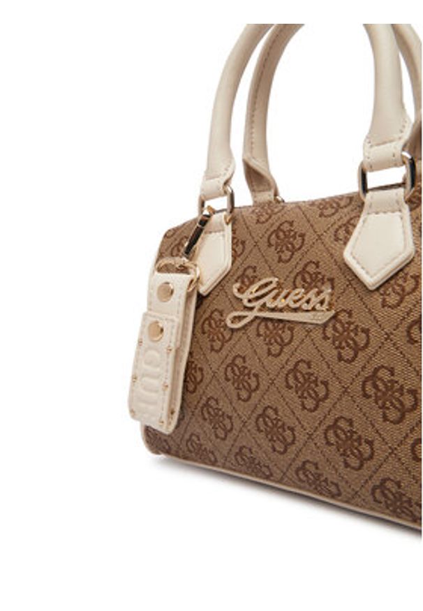 Guess Torebka J6GZ02 WFMF0 Beżowy. Kolor: beżowy. Materiał: skórzane