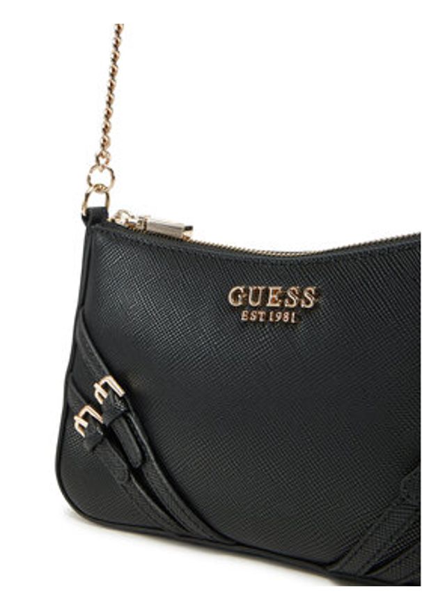 Guess Torebka HWZG96 36180 Czarny. Kolor: czarny. Materiał: skórzane