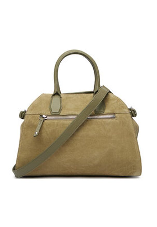 Guess Torebka HWYUSS P6236 Zielony. Kolor: zielony. Materiał: zamszowe, skórzane