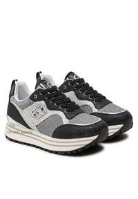 Liu Jo Sneakersy Maxi Wonder 73 BF4007 TX423 Srebrny. Kolor: srebrny. Materiał: materiał #3