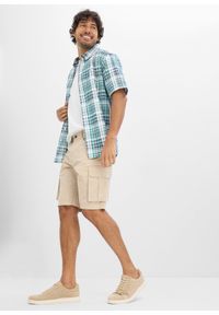 bonprix - Koszula z kory z krótkim rękawem, w specjalnym wygodnym fasonie. Kolor: biały. Długość rękawa: krótki rękaw. Długość: krótkie #2