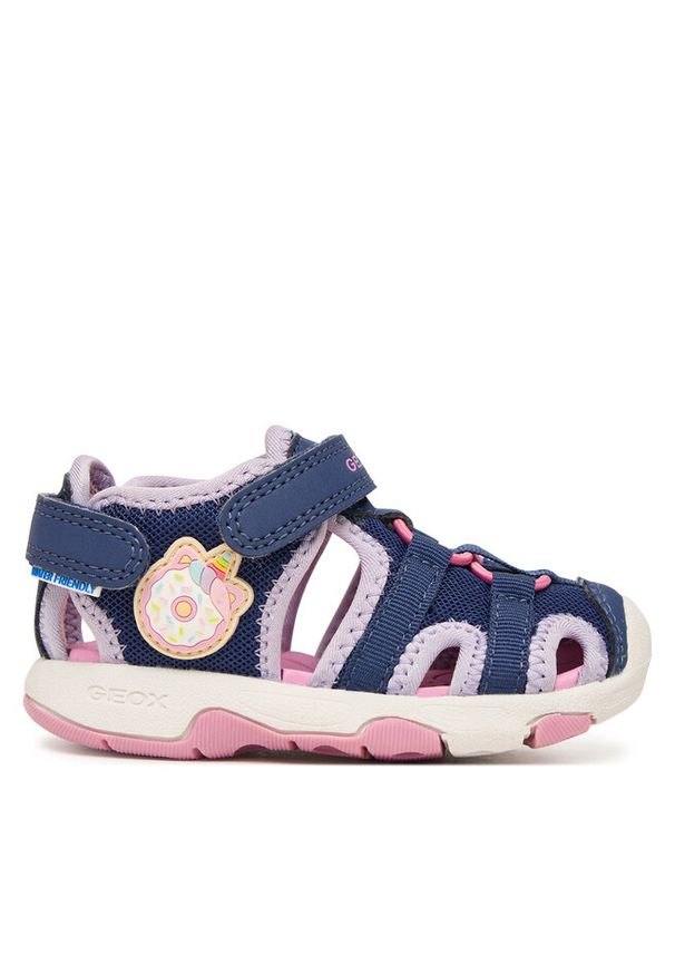 Sandały Geox. Kolor: niebieski