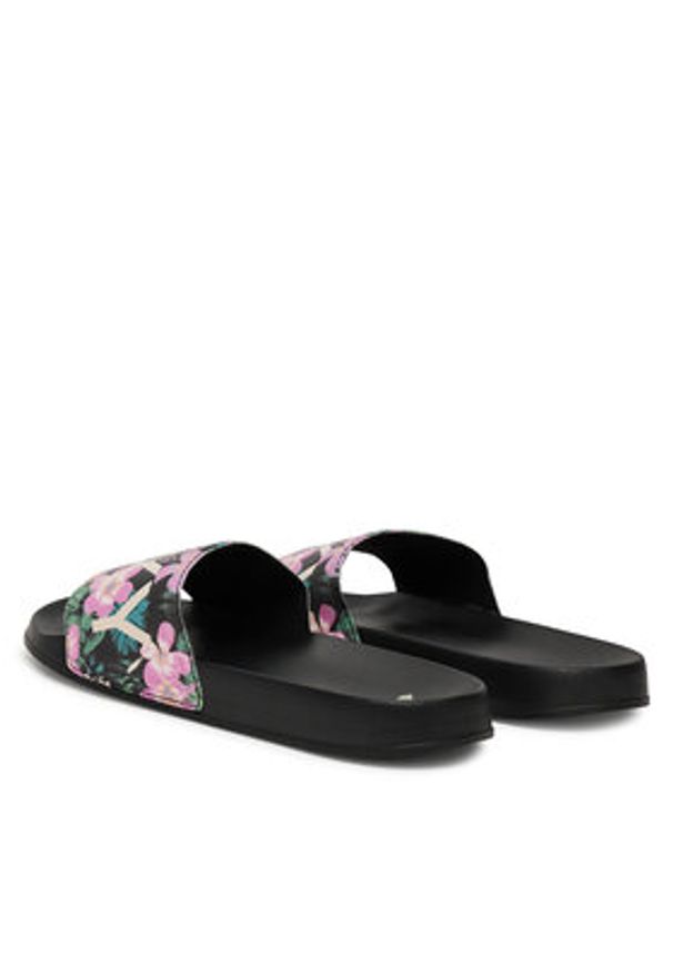 Roxy Klapki 865966 Czarny. Kolor: czarny. Materiał: syntetyk