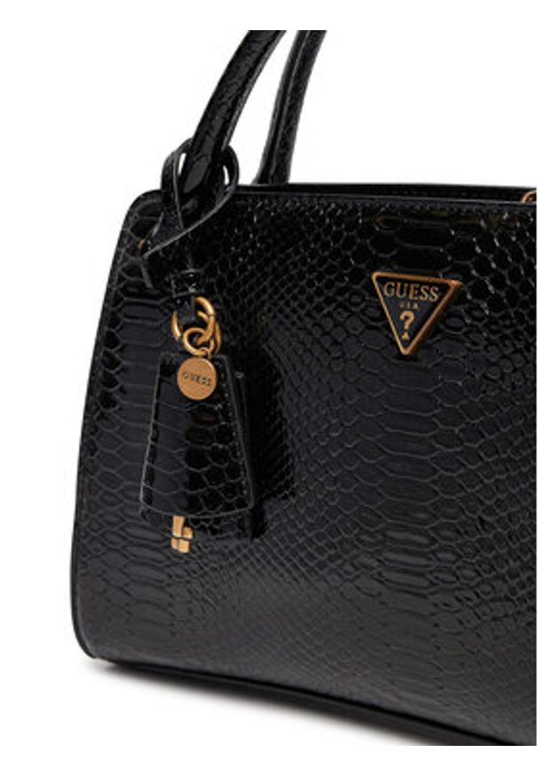 Guess Torebka HWKB94 99060 Czarny. Kolor: czarny. Materiał: skórzane