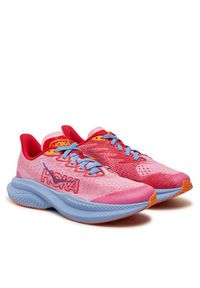 HOKA - Hoka Buty do biegania Mach 6 1147553 Czerwony. Kolor: czerwony. Materiał: materiał #2