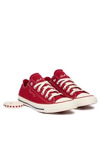 Converse Trampki Chuck Taylor All Star Hearts A19057C Czerwony. Kolor: czerwony. Materiał: materiał #6