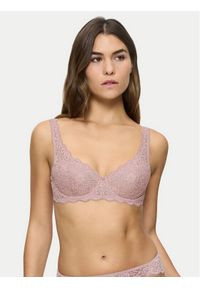 Triumph Biustonosz z fiszbiną Amourette 10209584 Różowy. Kolor: różowy. Materiał: syntetyk