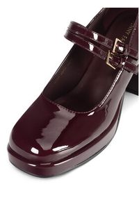 Jenny Fairy Czółenka JY230928 Bordowy. Kolor: czerwony. Materiał: syntetyk #6