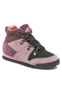 Adidas - adidas Trekkingi Snowpitch K GZ1172 Fioletowy. Kolor: fioletowy. Materiał: zamsz, skóra