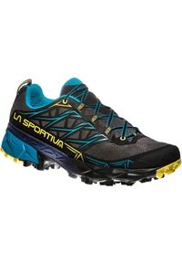 LA SPORTIVA - Buty trekkingowe męskie La Sportiva La Akyra. Zapięcie: sznurówki. Kolor: czarny, niebieski, wielokolorowy. Materiał: syntetyk, tkanina, materiał. Szerokość cholewki: normalna