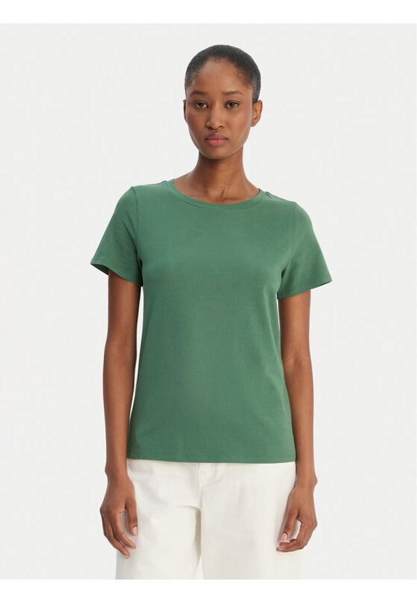 Weekend Max Mara T-Shirt Multif 2615971012 Zielony Regular Fit. Kolor: zielony. Materiał: bawełna