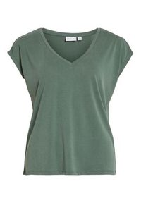 Vila T-Shirt Modala 14074847 Zielony Relaxed Fit. Kolor: zielony. Materiał: syntetyk