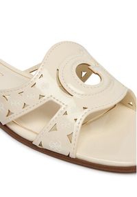 Guess Klapki FLJCIE PAF03 Kremowy. Kolor: kremowy. Materiał: skóra #4