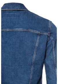 Wrangler - KURTKA JEANSOWA WRANGLER REGULAR JACKET DARKSTONE W44323090. Materiał: jeans #2
