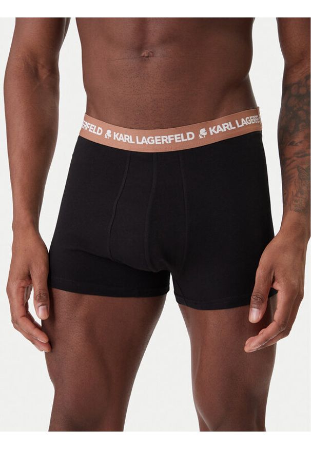 Karl Lagerfeld - KARL LAGERFELD Komplet bokserek B1M47030 Czarny. Kolor: czarny. Materiał: bawełna