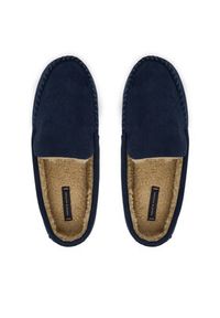 TOMMY HILFIGER - Tommy Hilfiger Kapcie M Driver House FM0FM05617 Granatowy. Kolor: niebieski. Materiał: materiał #4