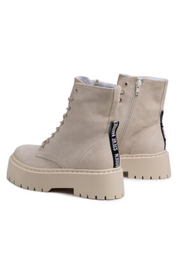 Steve Madden Trapery Skylar SM11001184-03002-846 Beżowy. Kolor: beżowy. Materiał: skóra, zamsz