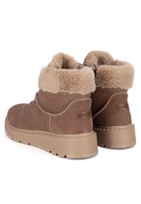 Rieker Trzewiki 70402-24 Brązowy. Kolor: brązowy. Materiał: zamsz, skóra #2