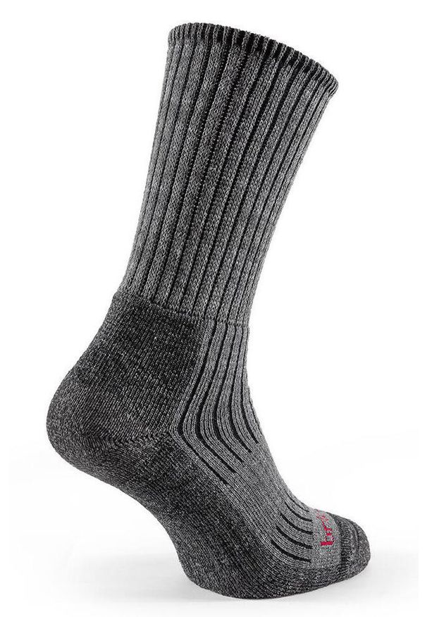 BRIDGEDALE - Męskie skarpety trekkingowe Bridgedale Midweight Merino Comfort Charcoral. Kolor: szary. Sport: turystyka piesza, outdoor