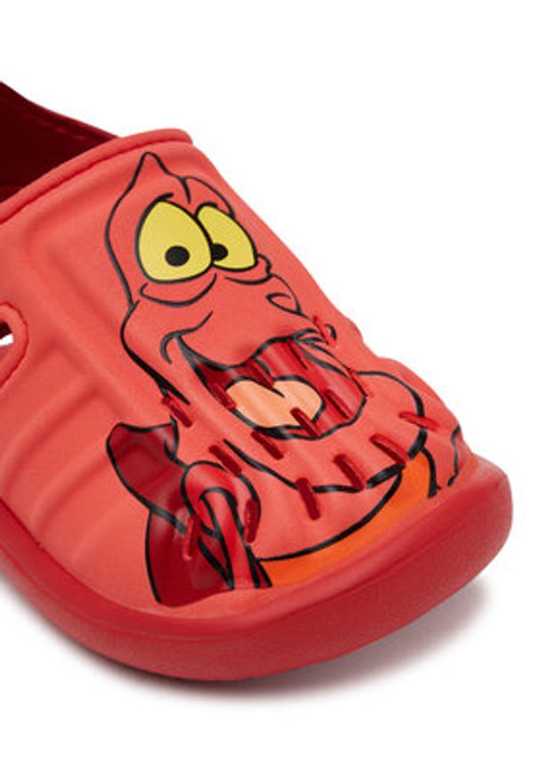 Adidas - adidas Sandały Disney Pixar IH1235 Czerwony. Kolor: czerwony. Wzór: motyw z bajki