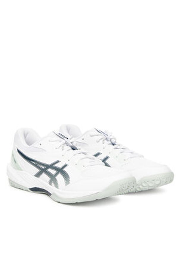 Asics Buty halowe Gel-Task 4 1071A103 Biały. Kolor: biały. Materiał: materiał