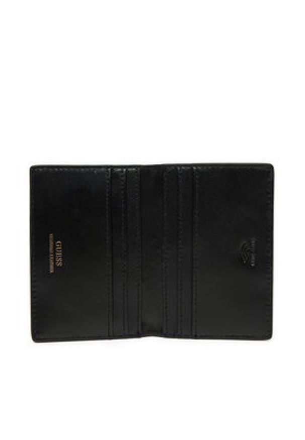 Guess Mały Portfel Damski Not Coordinated Wallets RW1654 P4301 Czarny. Kolor: czarny. Materiał: skóra