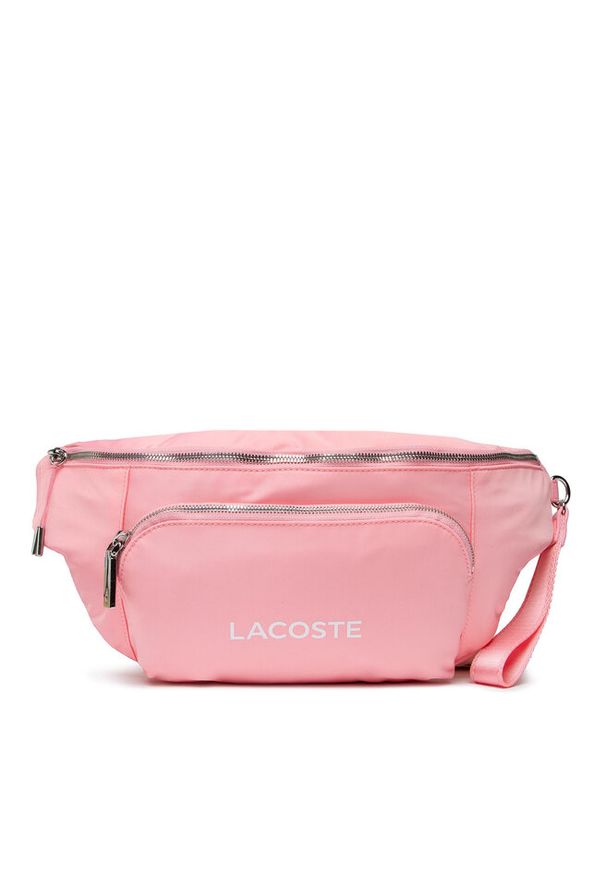 Saszetka nerka Lacoste. Kolor: różowy