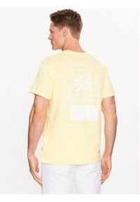 Blend T-Shirt 20715313 Żółty Regular Fit. Kolor: żółty. Materiał: bawełna