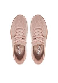 skechers - Skechers Sneakersy D'Lux Walker 2.0-Thrill Movement 150105/ROS Różowy. Kolor: różowy. Materiał: materiał #2