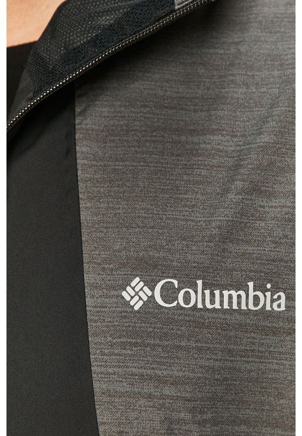 columbia - Columbia - Kurtka. Okazja: na co dzień. Typ kołnierza: kaptur. Kolor: czarny. Styl: casual
