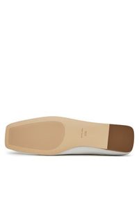 MICHAEL Michael Kors Baleriny Lena 40S5LEFP1L Biały. Kolor: biały. Materiał: skóra #5